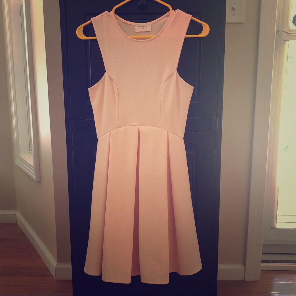Everly Gorgeous Blush colored dress!